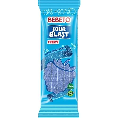 BEBETO SOUR BLAST RASPBERRY 180G