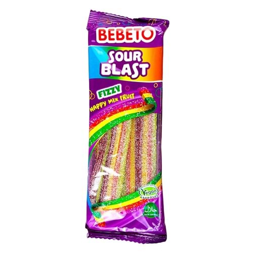 BEBETO SOUR BLAST FRUİTY PENCİLS 160G