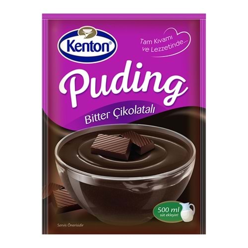 KENTON PUDİNG BİTTER ÇİKOLATA 100 GR