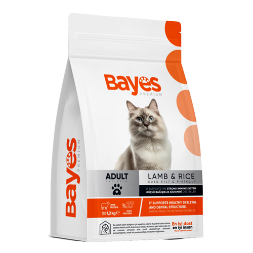 BAYES YETİŞKİN KUZU VE PRİNÇ 1.2 KG