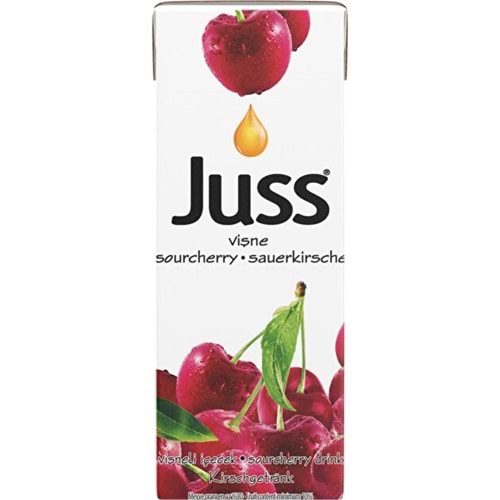 JUSS VİŞNELİ MEYVE SUYU 200ML