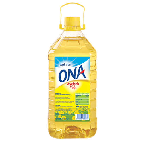 ONA AYÇİÇEK YAĞI 2L