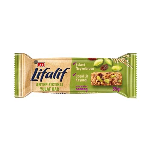 LİFALİF ANTEP FISTIKLI YULAF BAR