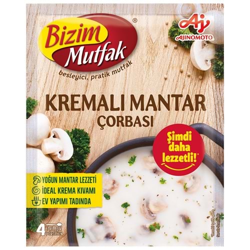 BİZİM KREMALI MANTAR ÇORBASI 62G