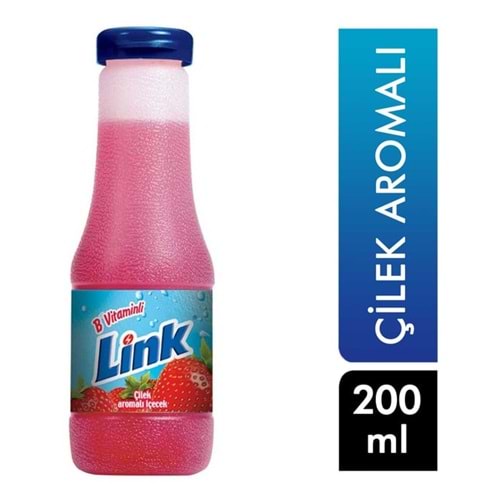 LİNK ÇİLEK AROMALI 200 ML