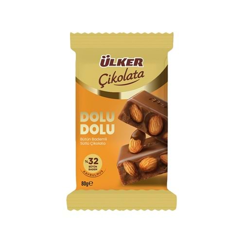ÜLKER DOLU DOLU BADEM 80 GR
