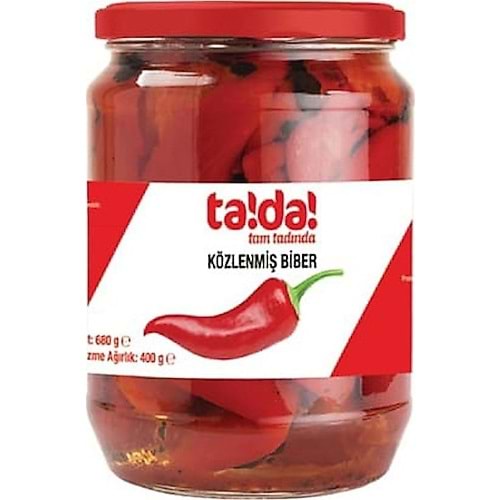 TADA KÖZLENMİŞ BİBER 400G
