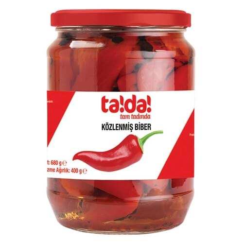 TADA KÖZLENMİŞ BİBER 680 GR