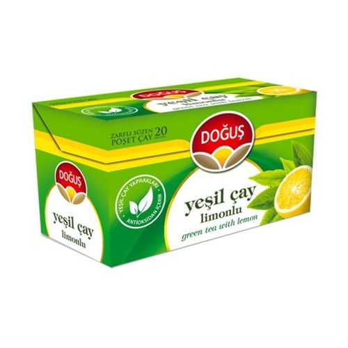 DOĞUŞ YEŞİL ÇAY LİMONLU 35 gr