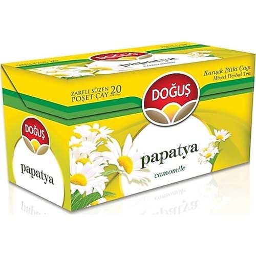 DOĞUŞ PAPATYA 20 ADET SÜZEN POŞET 30 G