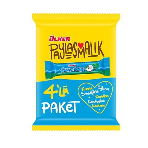 ÜLKER COCO STAR 4 LÜ PAKET 100G