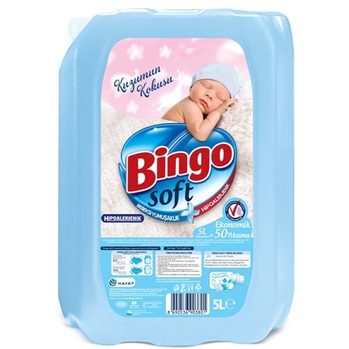 BİNGO SOFT KUYUMUN KOKUSU 5 L