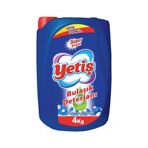 YETİŞ SIVI BULAŞIK DETERJANI 4 KG
