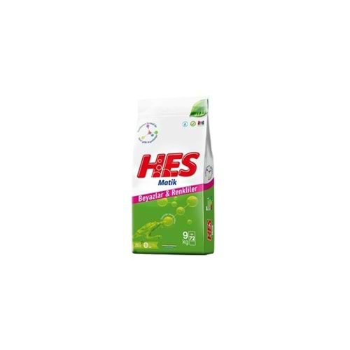 HES MATİK 3 KG BEYAZ VE RENKLİLER