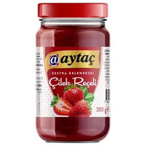 AYTAC ÇİLEK REÇELİ 380 G