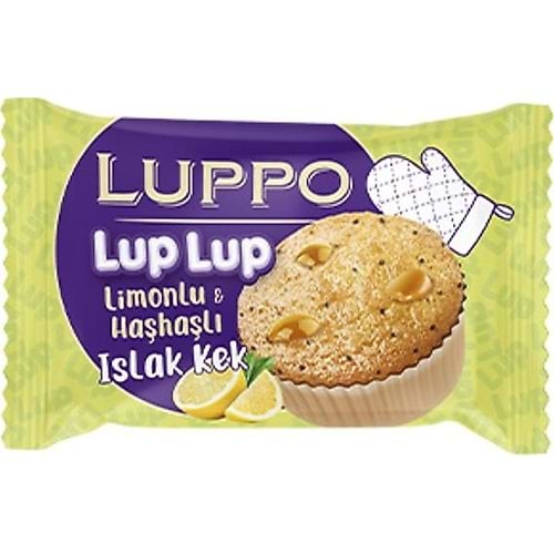 LUPPO LUPLUP LİMONLU HASHAŞLI KEK 40 GR