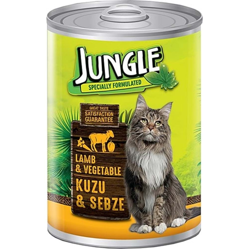 JUNGLE KEDİ KONSERVESİ 415 GR. ADET