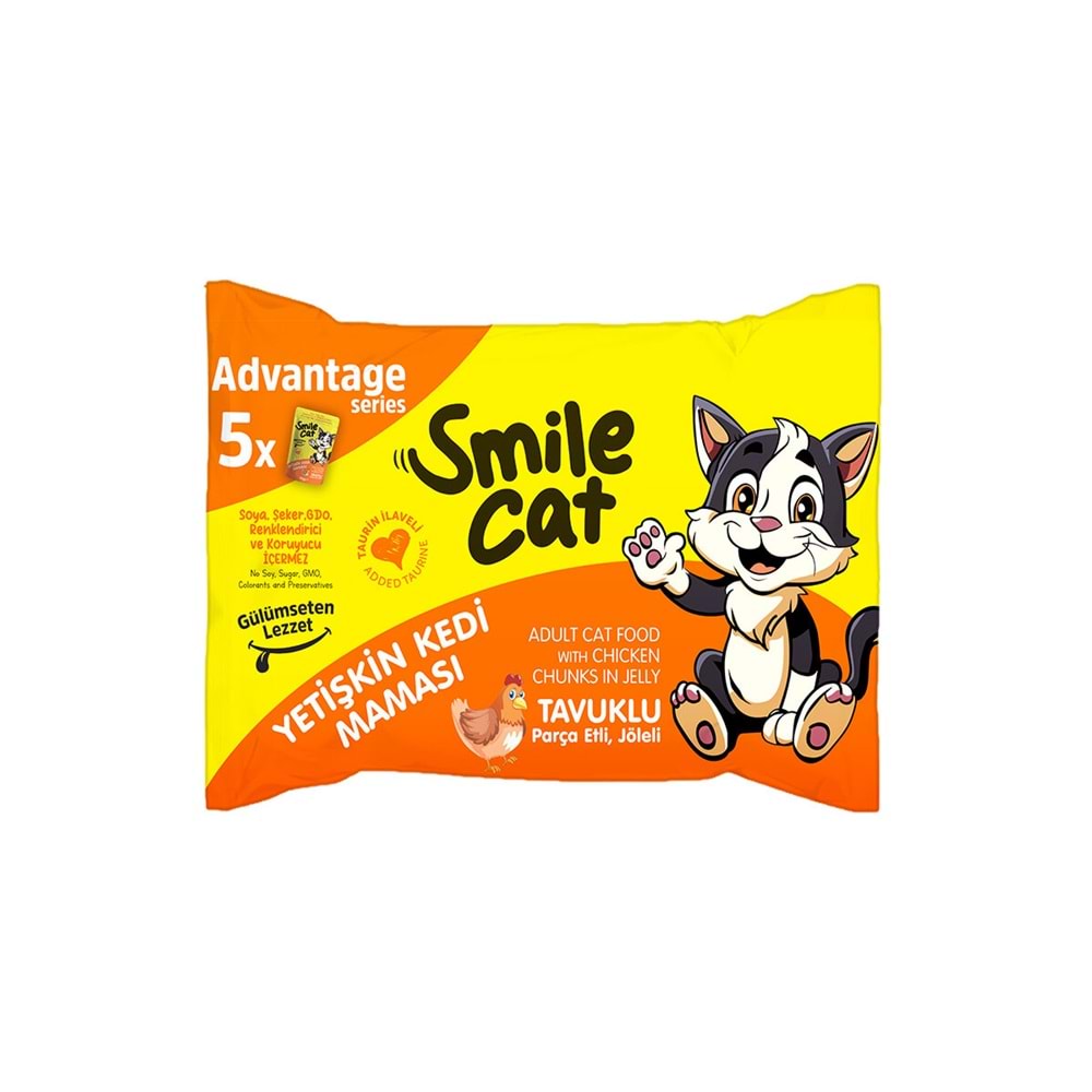 SMİLE CAT YETŞKİN KEDİ 5Lİ