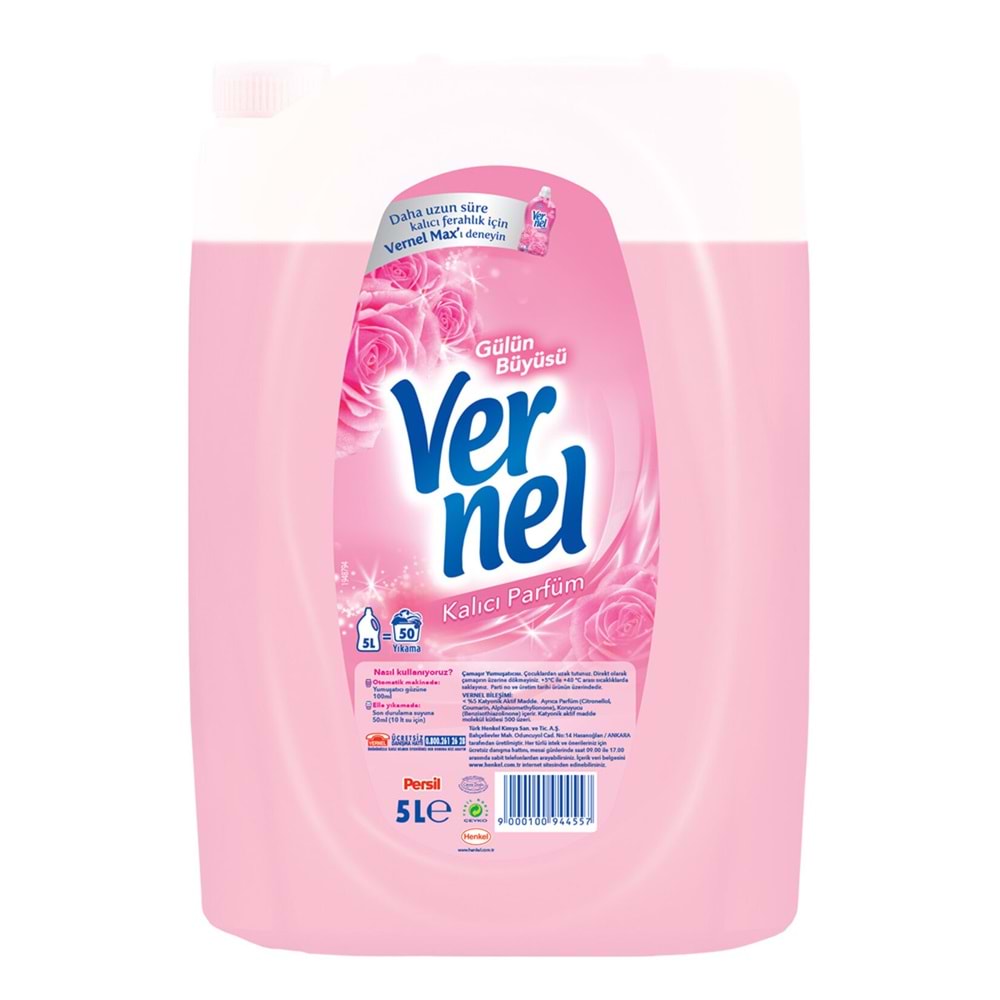 VERNEL TAZE GÜL YUMUŞATICI 5 L