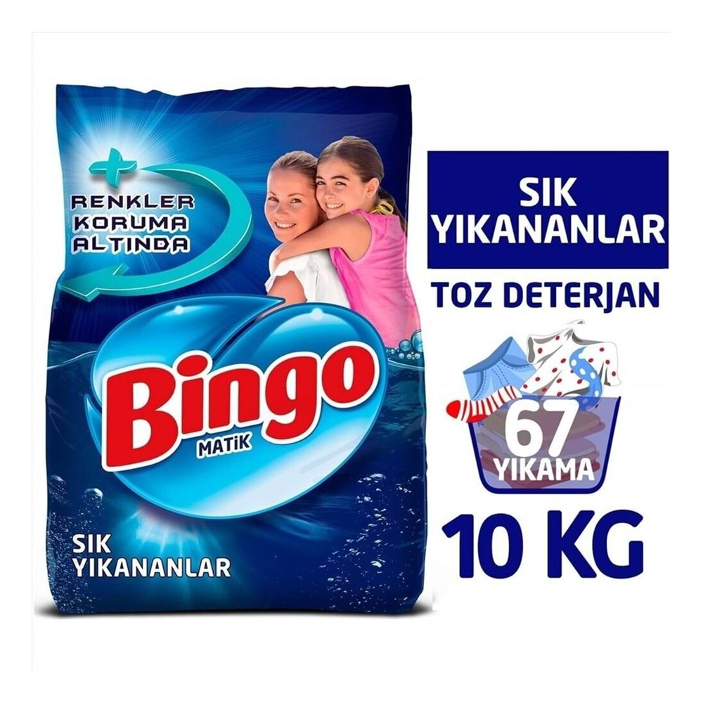 BİNGO SODA ETKİLİ ÇAM. DET. TOZ 10 KG