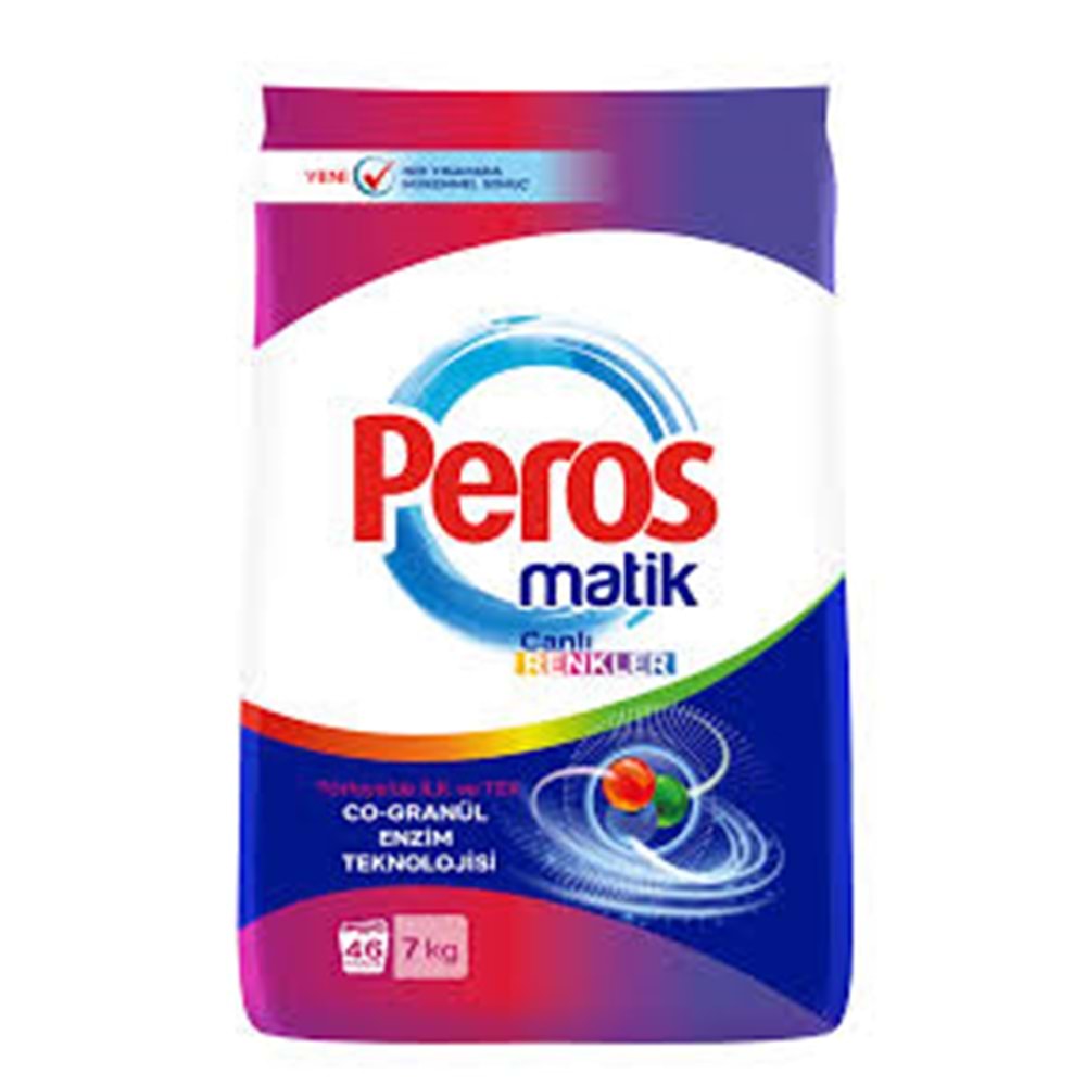 PEROS RENKLİLERE ÖZEL TOZ ÇAMAŞIR DETERJANI 7 KG