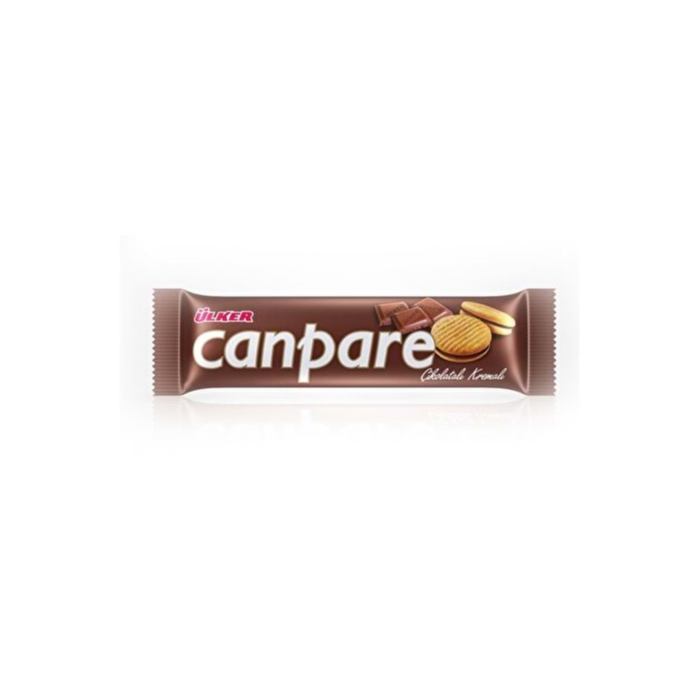 ÜLKER CANPARE ÇİKOLATA KREMALI BİSK 81 G