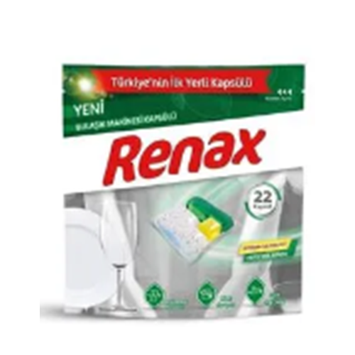 RENAX BULAŞIK MAKİNESİ KAPSÜLÜ 22'Lİ