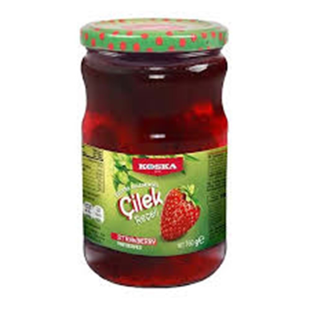 KOSKA GELENEKSEL ÇİLEK REÇELİ 760GR
