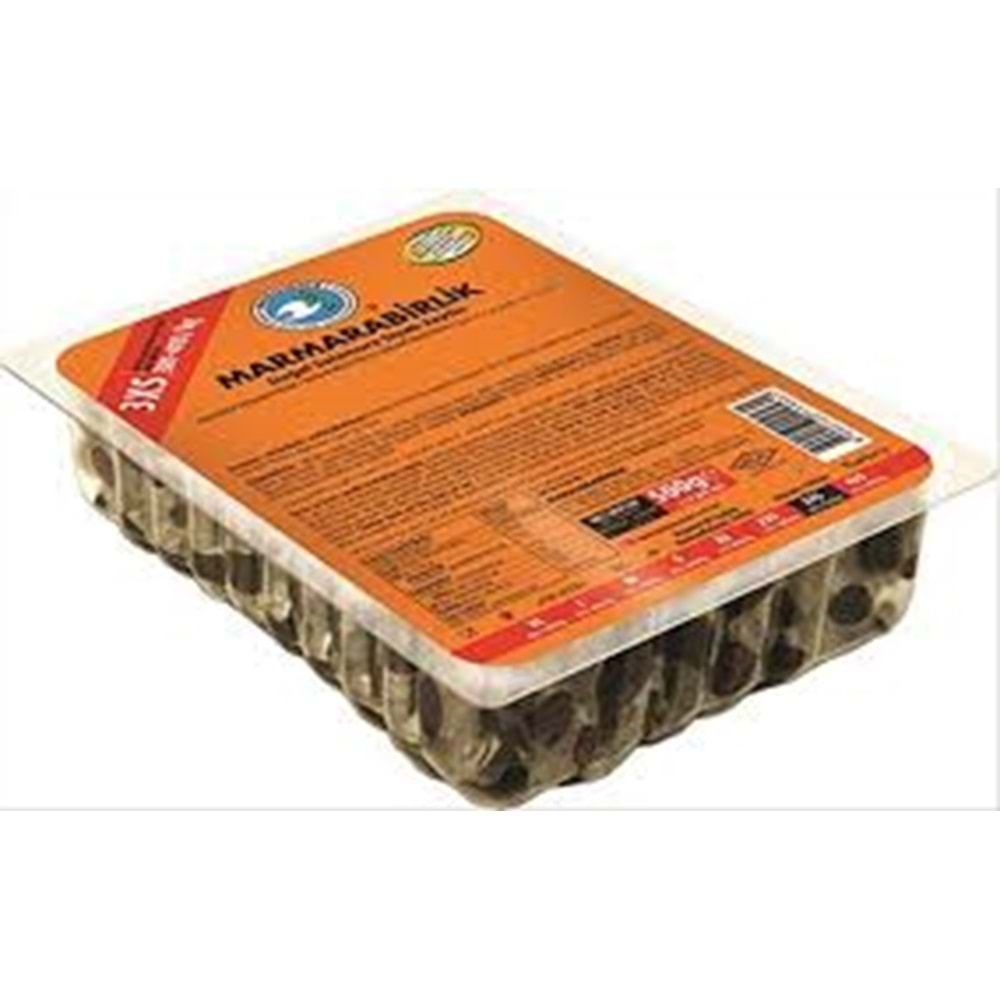 MARMARABİRLİK SALAMURA SİYAH ZEYTİN VK(3XS)381-410 200 G