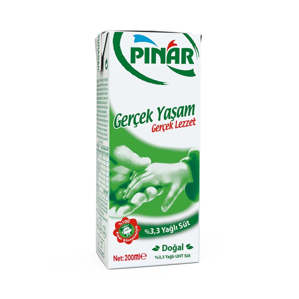 PINAR SUT TAM YAGLI 200 ML 1/5