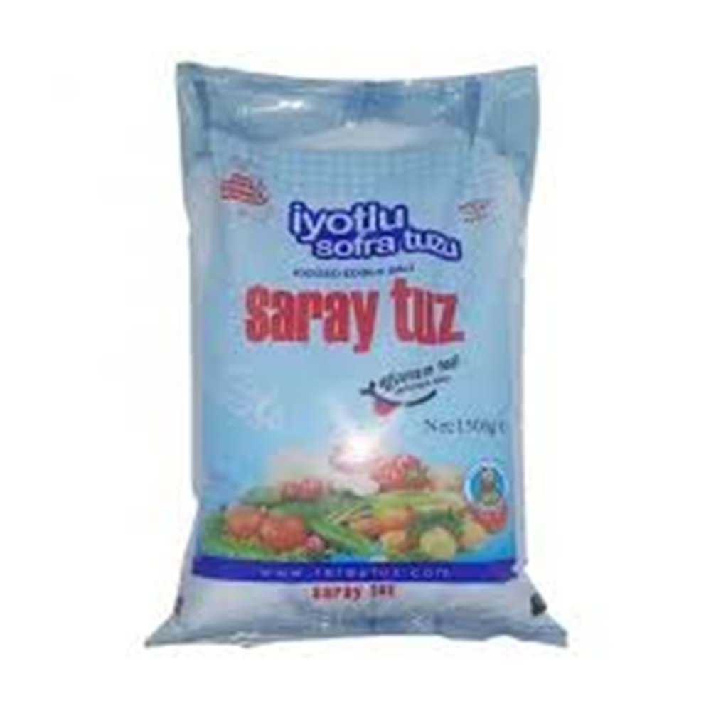 SARAY İYOTLU TUZ 1,5 KG