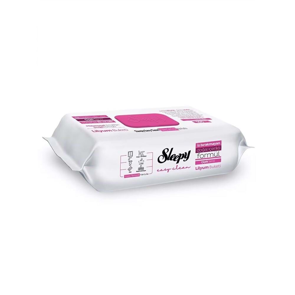 SLEEPY LİLYUM YÜZEY TEMİZLEYİCİ 100LÜ
