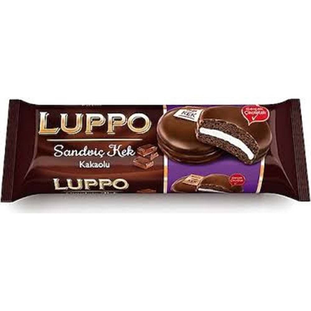 ŞÖLEN LUPPO SANDVİÇ KEK KAKAOLU 184 G
