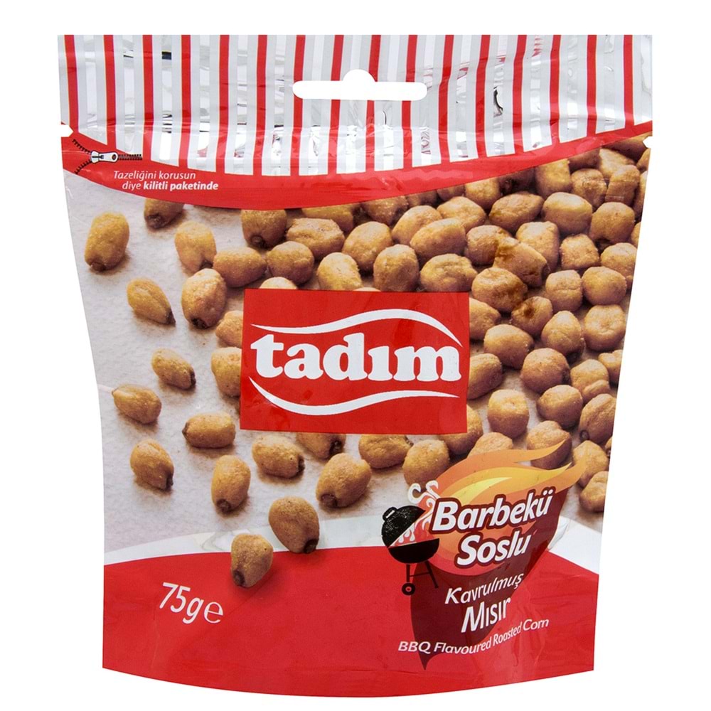 BARBEKÜ SOSLU KAVRULMUŞ MISIR 75G