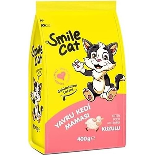 SMİLE CAT YAVRU KEDİ KUZULU 400 GR
