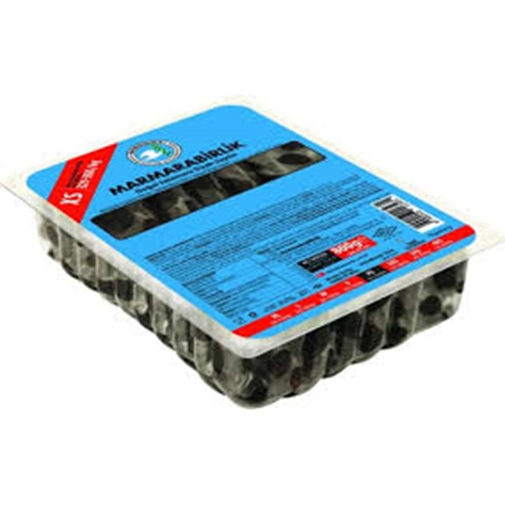 M.BİRLİK SALAMURA SİYAH ZEYTİN V(XS)321-350 500 G