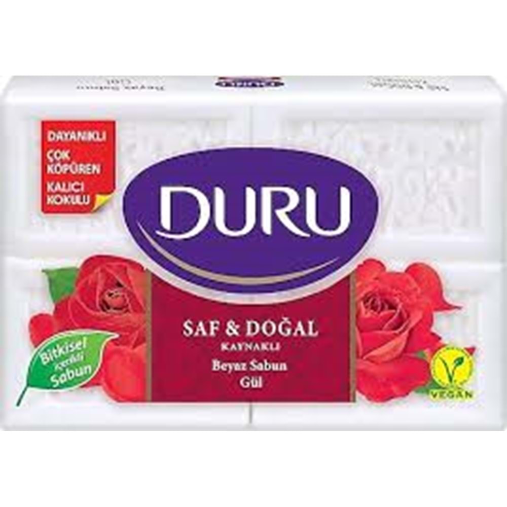 DURU SAF VE DOĞAL GÜL 600 GR
