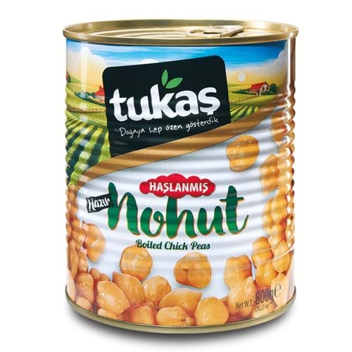 TUKAŞ HAŞLANMIŞ NOHUT 800G