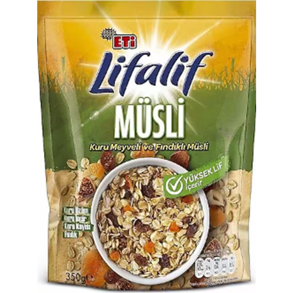 ETİ LİFALİF YULAF EZMESİ MEYVELI 350 G