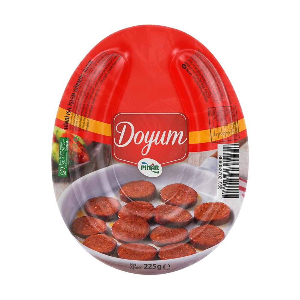 PINAR DOYUM SUCUK 225.GR