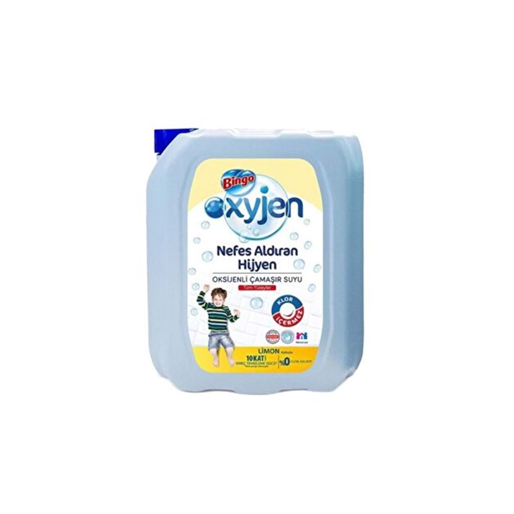 BİNGO LİMON ÇAMAŞIR SUYU ULTRA 3,24 L