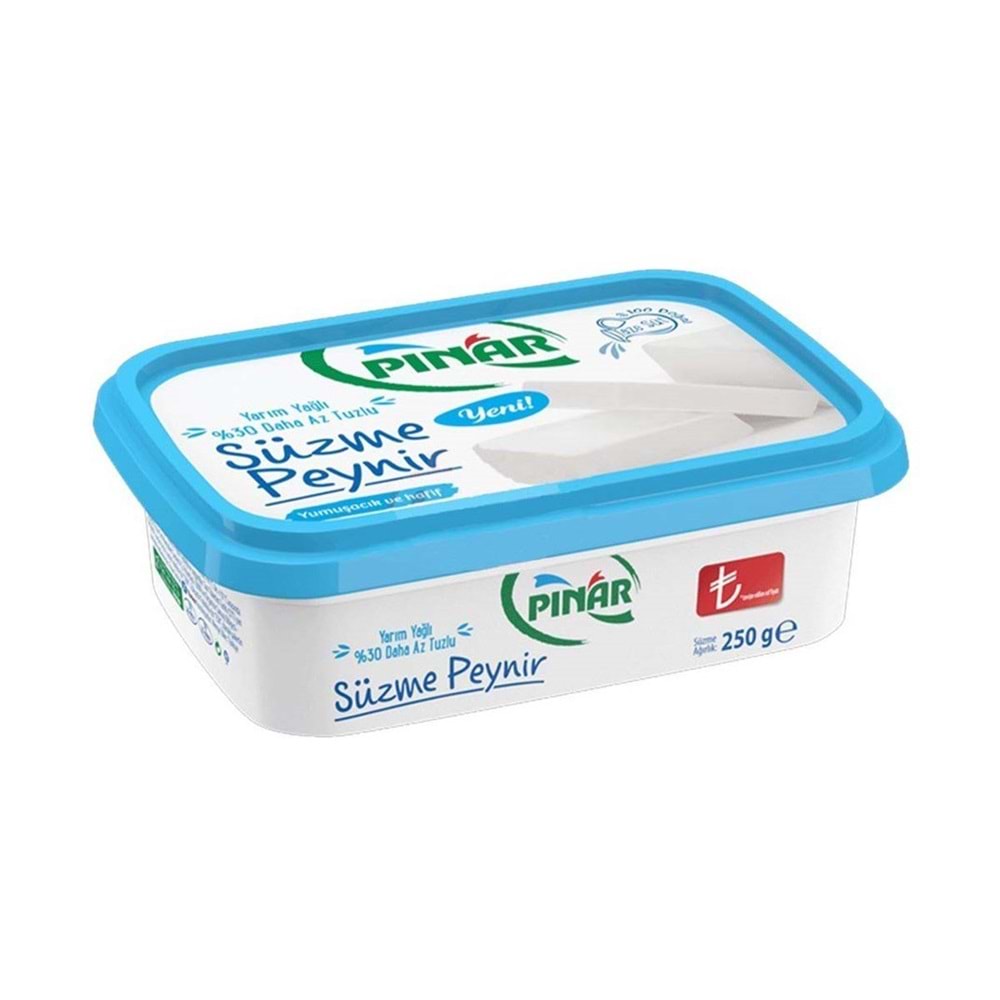 PINAR SÜZME PEYNİR YARIM YAĞLI 250GR