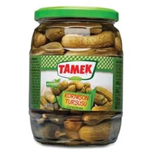 TAMEK KORNİŞON TURŞU 720 ML 1 X