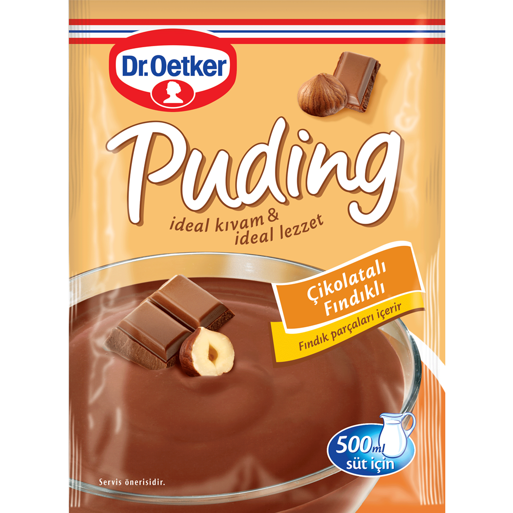 DR OETKER ÇİKOLATALI FINDIKLI PUDİNG 130G