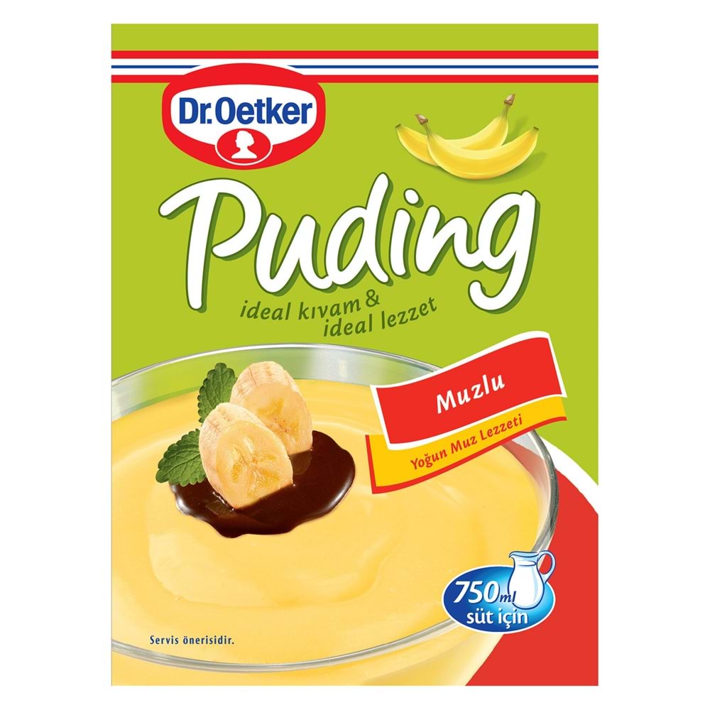 DR OETKER MUZLU PUDİNG 120G