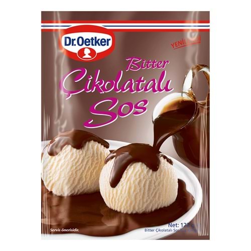 DR OETKER BİTTER ÇİKOLATALI SOS 122 G