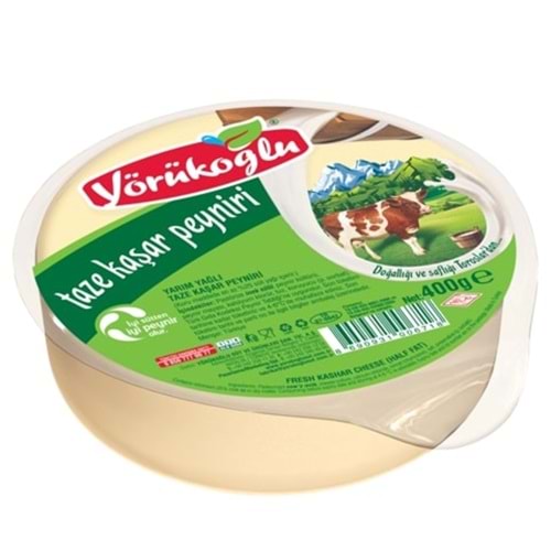YÖRÜKOĞLU TAZE KAŞAR PEYNİRİ 400G
