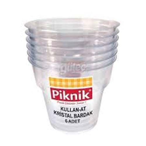 KRİSTAL BARDAK PİKİK 1 X