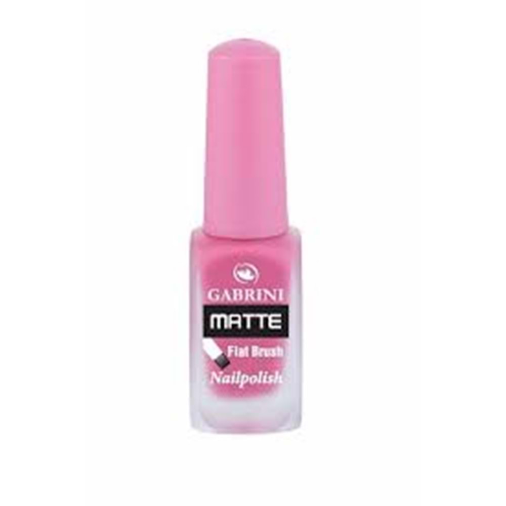 GABRİNİ MAT PEMBE OJE 13 ML