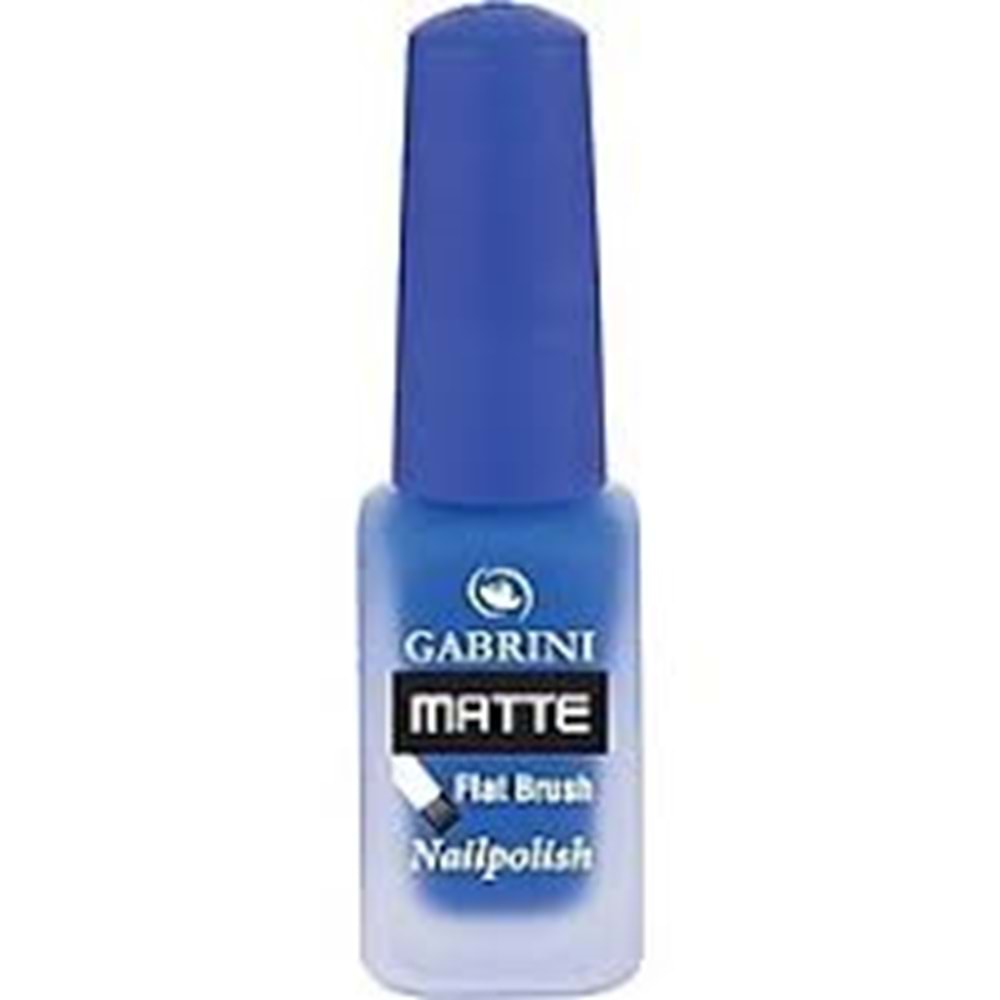 GABRİNİ MAT MAVİ OJE 13 ML